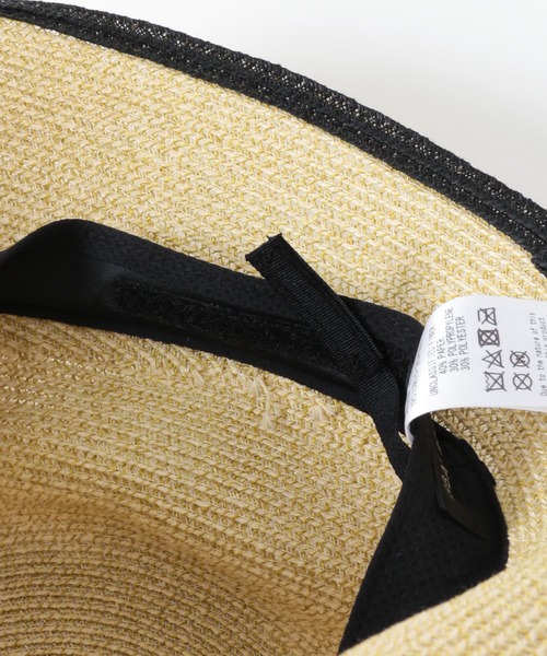 URBAN RESEARCH(アーバンリサーチ)の「ブリムラインペーパーハット(ハット・レディース・ブラウン/ナチュラル・-)」の22枚目の写真