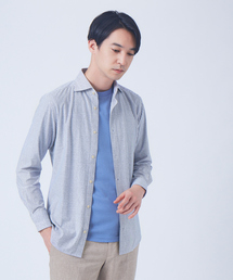 マルチストレッチファブリックプリント TECH シャツ