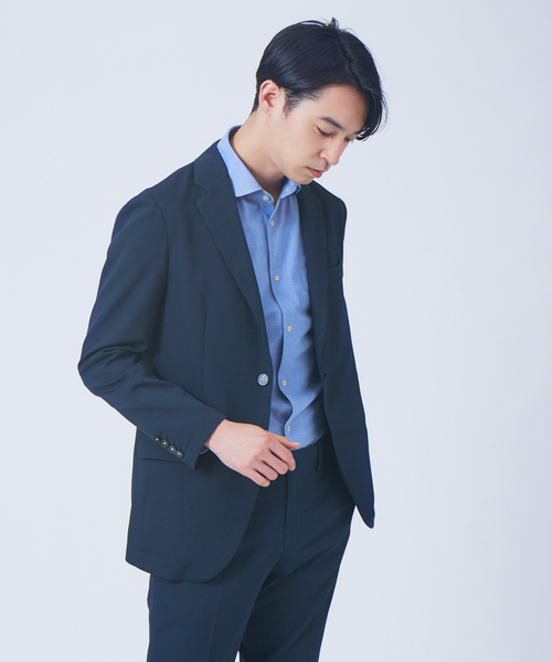 ABAHOUSE(アバハウス)の「マルチストレッチファブリックプリント TECH シャツ(シャツ/ブラウス・メンズ・サックスブルー/ホワイト/ネイビー・44/46/48/50)」の18枚目の写真