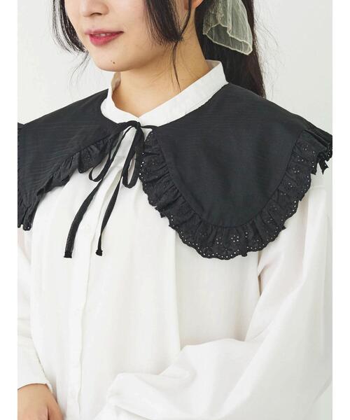SLURR（スラ―）の「レースフリルカラー（その他小物・レディース・ブラック/オフホワイト・FREE）」の19枚目の写真