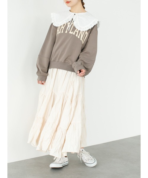 SLURR（スラ―）の「レースフリルカラー（その他小物・レディース・ブラック/オフホワイト・FREE）」の18枚目の写真