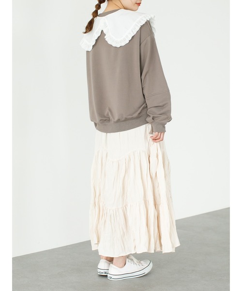 SLURR（スラ―）の「レースフリルカラー（その他小物・レディース・ブラック/オフホワイト・FREE）」の4枚目の写真