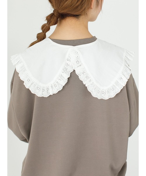 SLURR（スラ―）の「レースフリルカラー（その他小物・レディース・ブラック/オフホワイト・FREE）」の17枚目の写真