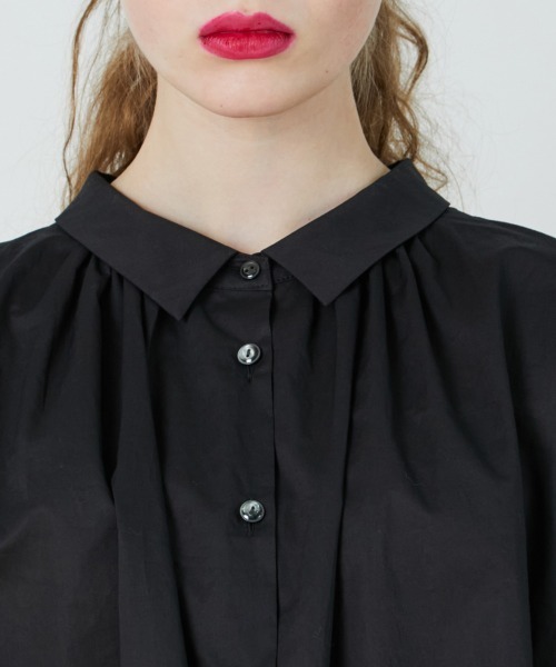 FRAPBOIS（フラボア）の「シアードット ブラウス（シャツ/ブラウス・レディース・ホワイト/ブラック・1/0）」の7枚目の写真