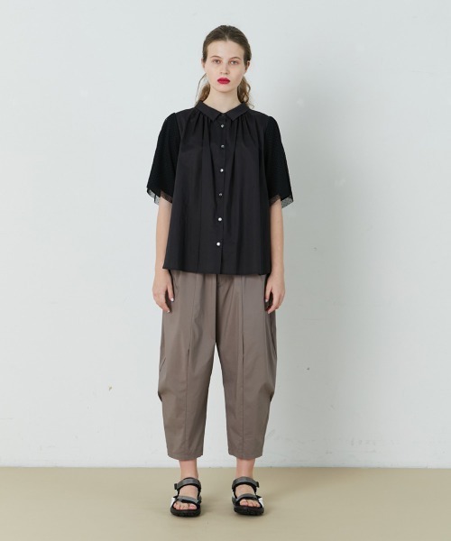 FRAPBOIS（フラボア）の「シアードット ブラウス（シャツ/ブラウス・レディース・ホワイト/ブラック・1/0）」の12枚目の写真