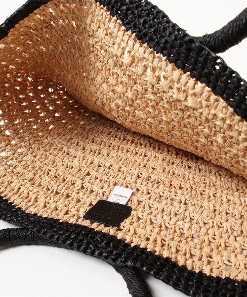 IENA(イエナ)の「【MAISON N.H PARIS/メゾン・エヌ・エイチ・パリ】 LUNA GRAND EX(かごバッグ・レディース・ベージュ・FREE)」の4枚目の写真