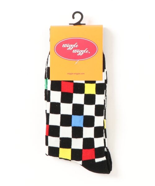 WIGGLE WIGGLE（ウィグルウィグル）の「WIGGLE WIGGLE／レトロキューブSOCKS　2951343（ソックス/靴下・レディース・その他7・0）」の5枚目の写真