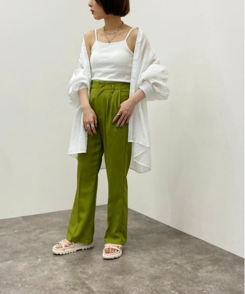 apres jour mignon（アプレジュールミニョン）の「カップ付きキャミ 【ZOZOTOWN限定アイテム】（キャミソール・レディース・オフホワイト/ブラック/ライトベージュ・X-LARGE/フリー）」の10枚目の写真
