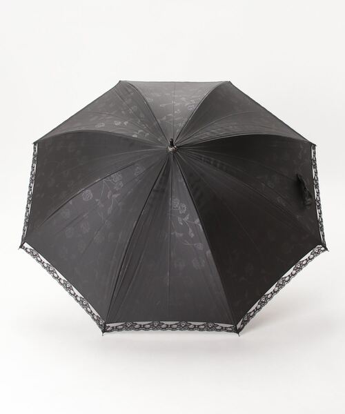 WEGO(ウィゴー)の「WEGO/レース日傘(長傘・レディース・ブラック・FREE)」の2枚目の写真