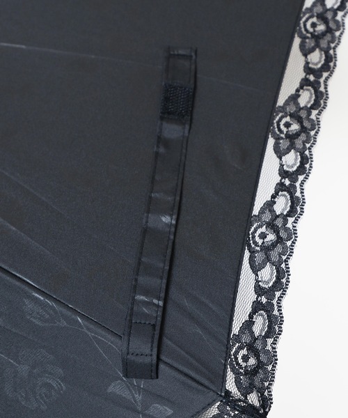 WEGO(ウィゴー)の「WEGO/レース日傘(長傘・レディース・ブラック・FREE)」の7枚目の写真