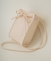 Kastane | 丸紐スクエアミニショルダー(ショルダーバッグ)