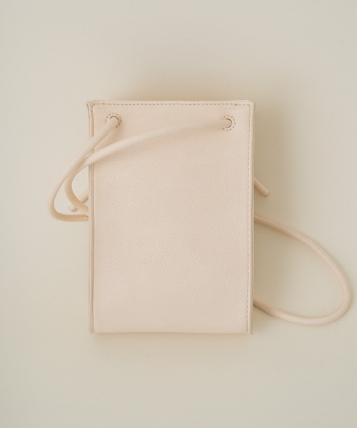 Kastane（カスタネ）の「丸紐スクエアミニショルダー（ショルダーバッグ・レディース・ブルー/レッド/アイボリー/シルバー・FREE）」の9枚目の写真