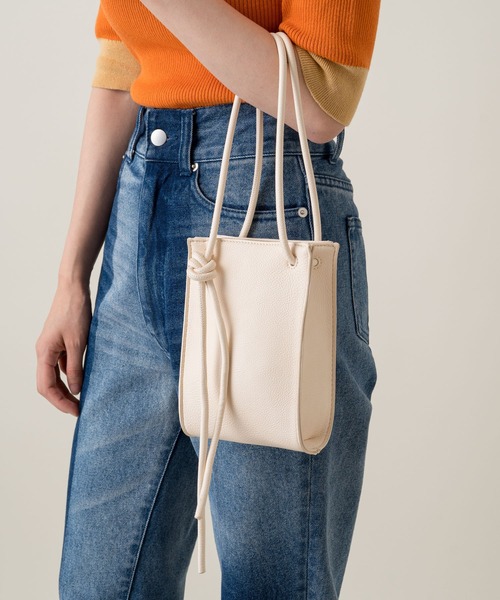 Kastane（カスタネ）の「丸紐スクエアミニショルダー（ショルダーバッグ・レディース・ブルー/レッド/アイボリー/シルバー・FREE）」の12枚目の写真