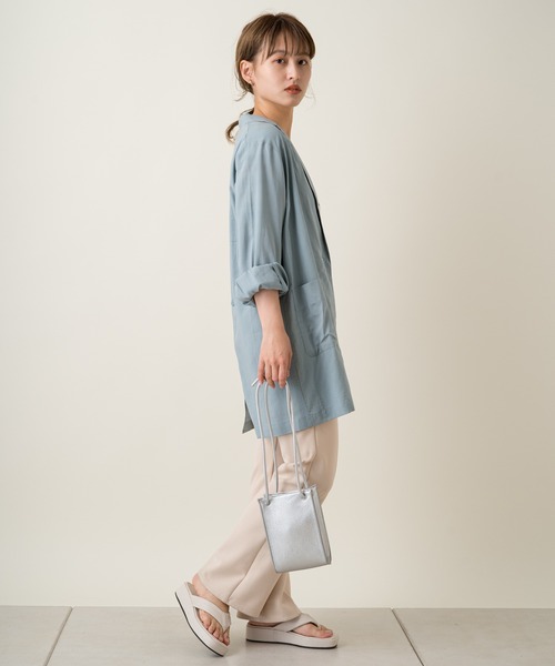 Kastane（カスタネ）の「丸紐スクエアミニショルダー（ショルダーバッグ・レディース・ブルー/レッド/アイボリー/シルバー・FREE）」の18枚目の写真