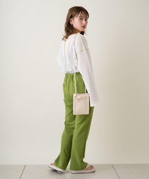 Kastane（カスタネ）の「丸紐スクエアミニショルダー（ショルダーバッグ・レディース・ブルー/レッド/アイボリー/シルバー・FREE）」の20枚目の写真