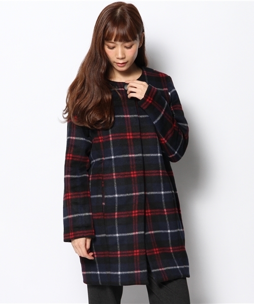 Chico（チコ）の「ノーカラーコート（その他アウター・レディース・その他20/ブラック/グレー・FREE）」の14枚目の写真