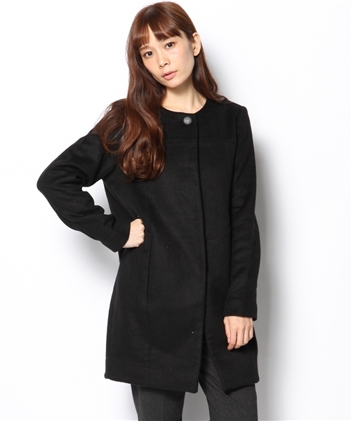 Chico（チコ）の「ノーカラーコート（その他アウター・レディース・その他20/ブラック/グレー・FREE）」の16枚目の写真