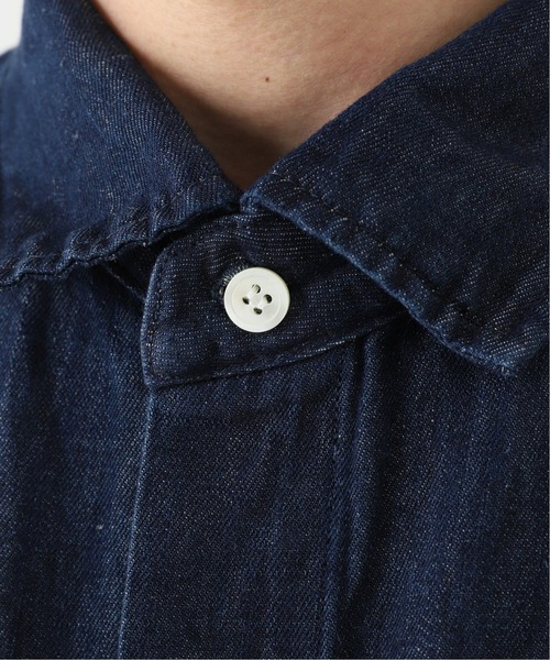 C.E（シーイー）の「【C.E / シーイー】 DENIM SHORT SLEEVE SHIRT（シャツ/ブラウス・メンズ・ブルー・LARGE/MEDIUM/X-LARGE）」の10枚目の写真