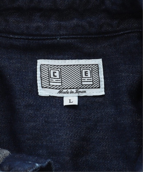 C.E（シーイー）の「【C.E / シーイー】 DENIM SHORT SLEEVE SHIRT（シャツ/ブラウス・メンズ・ブルー・LARGE/MEDIUM/X-LARGE）」の16枚目の写真