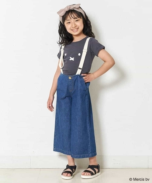 a.v.v（アーヴェヴェ）の「[100-140]【数量限定】miffy フェイスプリントカットソー[WEB限定サイズ]（Tシャツ/カットソー・キッズ・チャコールグレー・130/110/140/100/120）」の11枚目の写真