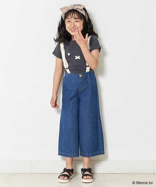 a.v.v（アーヴェヴェ）の「[100-140]【数量限定】miffy フェイスプリントカットソー[WEB限定サイズ]（Tシャツ/カットソー・キッズ・チャコールグレー・130/110/140/100/120）」の7枚目の写真