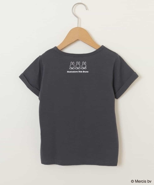 a.v.v（アーヴェヴェ）の「[100-140]【数量限定】miffy フェイスプリントカットソー[WEB限定サイズ]（Tシャツ/カットソー・キッズ・チャコールグレー・130/110/140/100/120）」の13枚目の写真