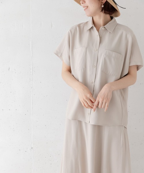 URBAN RESEARCH Sonny Label(アーバンリサーチサニーレーベル)の「セットアップワンピース(ワンピース・レディース・チャコールグレー/ベージュ/カーキ・FREE)」の16枚目の写真