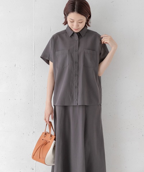 URBAN RESEARCH Sonny Label(アーバンリサーチサニーレーベル)の「セットアップワンピース(ワンピース・レディース・チャコールグレー/ベージュ/カーキ・FREE)」の13枚目の写真