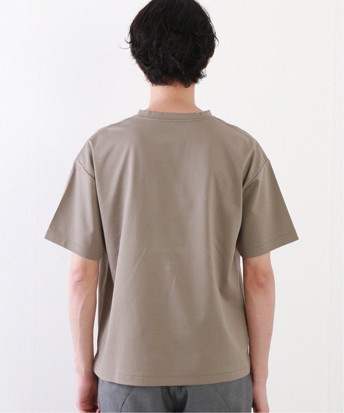 JOURNAL STANDARD relume(ジャーナルスタンダード レリューム)の「《追加》40/-ポンチ Tシャツ(Tシャツ/カットソー・メンズ・ホワイト/ライトグレー/ブラック/ベージュ・SMALL/MEDIUM/LARGE)」の8枚目の写真