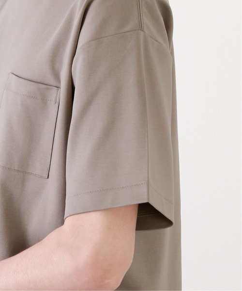 JOURNAL STANDARD relume(ジャーナルスタンダード レリューム)の「《追加》40/-ポンチ Tシャツ(Tシャツ/カットソー・メンズ・ホワイト/ライトグレー/ブラック/ベージュ・SMALL/MEDIUM/LARGE)」の12枚目の写真