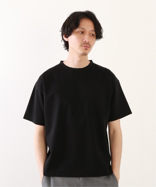 JOURNAL STANDARD relume(ジャーナルスタンダード レリューム)の「《追加》40/-ポンチ Tシャツ(Tシャツ/カットソー・メンズ・ホワイト/ライトグレー/ブラック/ベージュ・SMALL/MEDIUM/LARGE)」の22枚目の写真