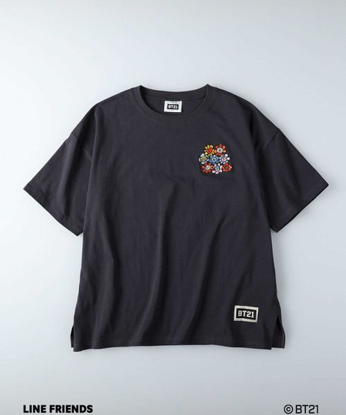 BT21」プリントTシャツ（Tシャツ/カットソー）｜Right-on