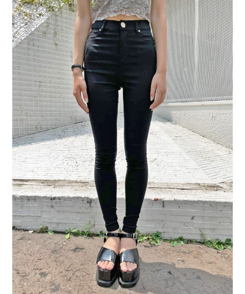 ENVYM（アンビー）の「カラージェギンス（その他パンツ・レディース・ブラック・S/M）」の4枚目の写真