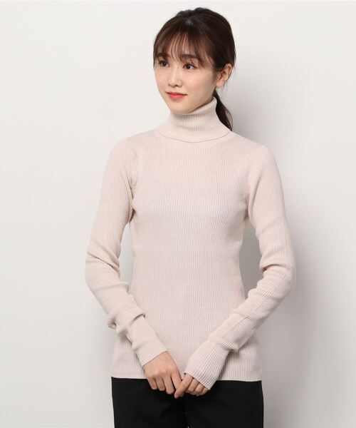 MARIE MILLER(マリー ミラー)の「Marie Miller BACK SLIT TURTLE KNIT (マリーミラー バックスリットタートルニット)(3colors)(Women's)(MM015)(ニット/セーター・レディース・ブラック/ラベンダー/オートミール・FREE)」の20枚目の写真
