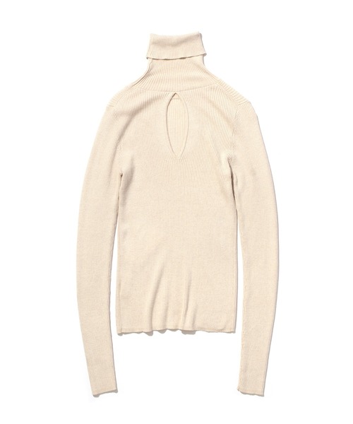 MARIE MILLER(マリー ミラー)の「Marie Miller BACK SLIT TURTLE KNIT (マリーミラー バックスリットタートルニット)(3colors)(Women's)(MM015)(ニット/セーター・レディース・ブラック/ラベンダー/オートミール・FREE)」の13枚目の写真