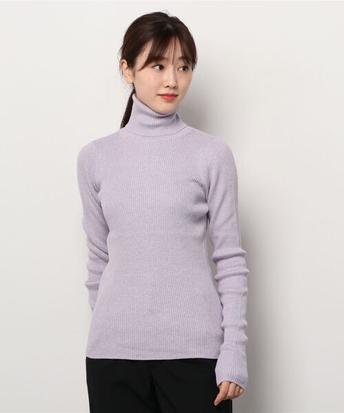 MARIE MILLER(マリー ミラー)の「Marie Miller BACK SLIT TURTLE KNIT (マリーミラー バックスリットタートルニット)(3colors)(Women's)(MM015)(ニット/セーター・レディース・ブラック/ラベンダー/オートミール・FREE)」の21枚目の写真