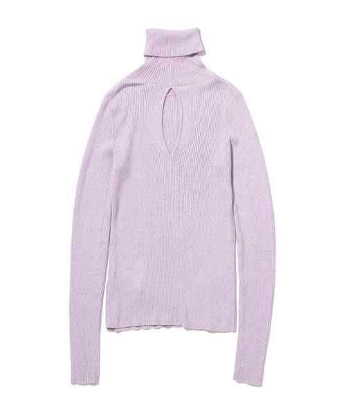 MARIE MILLER(マリー ミラー)の「Marie Miller BACK SLIT TURTLE KNIT (マリーミラー バックスリットタートルニット)(3colors)(Women's)(MM015)(ニット/セーター・レディース・ブラック/ラベンダー/オートミール・FREE)」の17枚目の写真