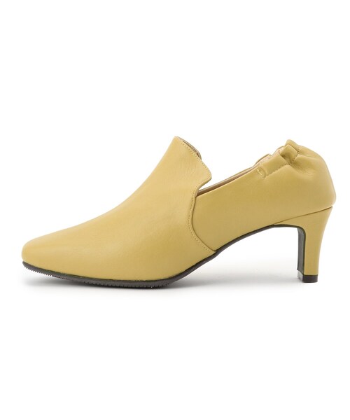 THE SHOP TK （ザ ショップ ティーケー ）の「◆ショートギャザーブーツ（ブーツ・レディース・ブラック/イエロー/アイボリー・35/45/25）」の15枚目の写真