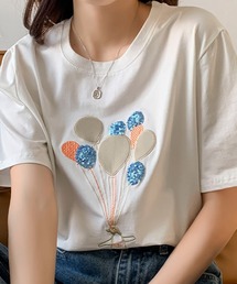 風船ワッペンTシャツ