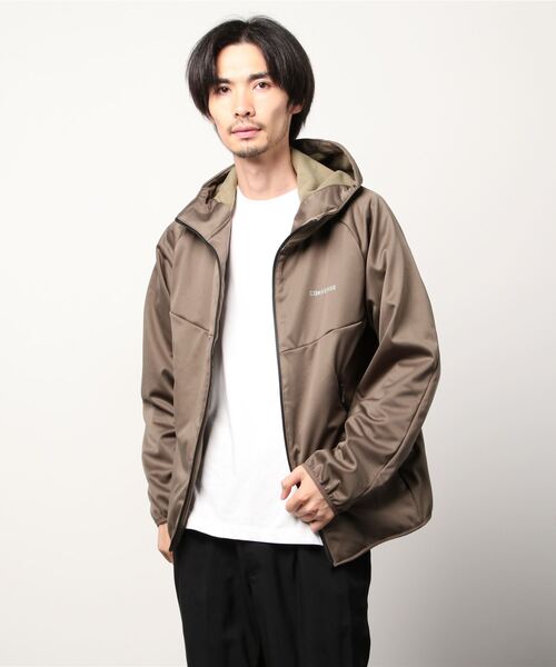CONVERSE(コンバース)の「CONVERSE/コンバース 裏フリース 撥水 ボンディング マウンテンパーカー(マウンテンパーカー・メンズ・ブラック/ベージュ/ネイビー/カーキ・LL/M/L)」の11枚目の写真