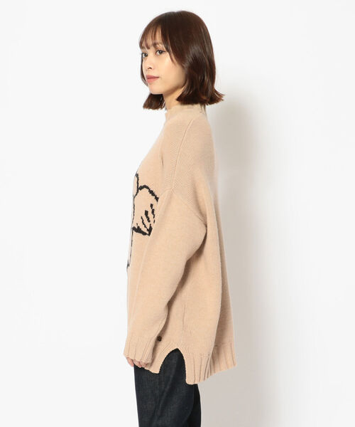 ottod'Ame（オットダム）の「ottod'Ame/オットダム/エンジェルニット（ニット/セーター・レディース・ベージュ・SMALL）」の2枚目の写真