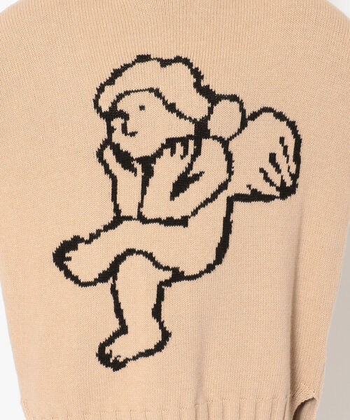 ottod'Ame（オットダム）の「ottod'Ame/オットダム/エンジェルニット（ニット/セーター・レディース・ベージュ・SMALL）」の6枚目の写真