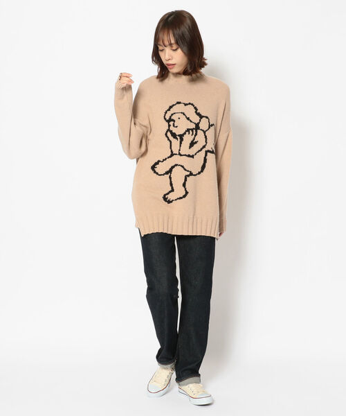 ottod'Ame（オットダム）の「ottod'Ame/オットダム/エンジェルニット（ニット/セーター・レディース・ベージュ・SMALL）」の10枚目の写真