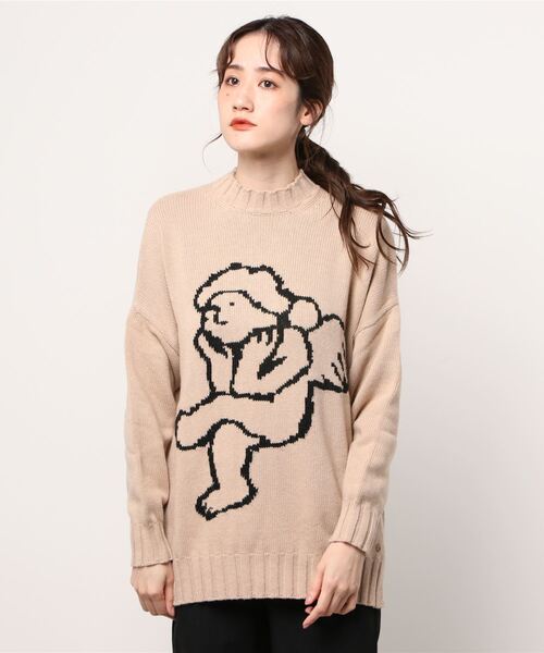 ottod'Ame（オットダム）の「ottod'Ame/オットダム/エンジェルニット（ニット/セーター・レディース・ベージュ・SMALL）」の11枚目の写真