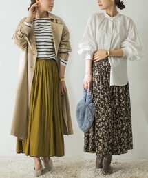 URBAN RESEARCH | フラワープリントリバーシブルスカート(スカート)