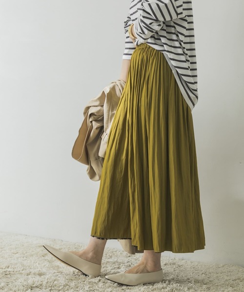 URBAN RESEARCH（アーバンリサーチ）の「フラワープリントリバーシブルスカート（スカート・レディース・ブルー系その他/グリーン系その他・FREE）」の14枚目の写真