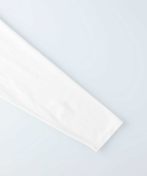 CAMP7（キャンプセブン）の「【CAMP7】ロングスリーブクルーネックTシャツ(パックTシャツ)（Tシャツ/カットソー・メンズ・ブラック/ホワイト・L/XL/S/M）」の11枚目の写真