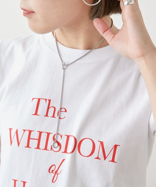 Omekashi（オメカシ）の「2ポイントマンテルネックレス（ネックレス・レディース・シルバー/ゴールド・ONE SIZE）」の2枚目の写真