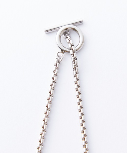 Omekashi（オメカシ）の「2ポイントマンテルネックレス（ネックレス・レディース・シルバー/ゴールド・ONE SIZE）」の5枚目の写真