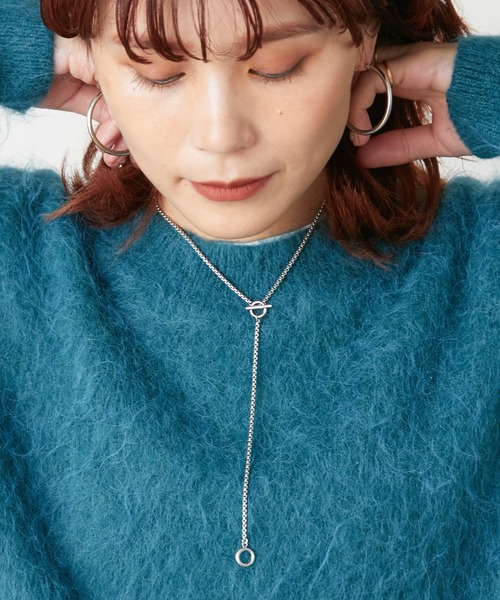 Omekashi（オメカシ）の「2ポイントマンテルネックレス（ネックレス・レディース・シルバー/ゴールド・ONE SIZE）」の7枚目の写真